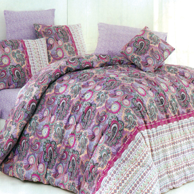 Picture of Family bed Coverlet set, 100% cotton Single2 pieces, size160 x 240 model 1010