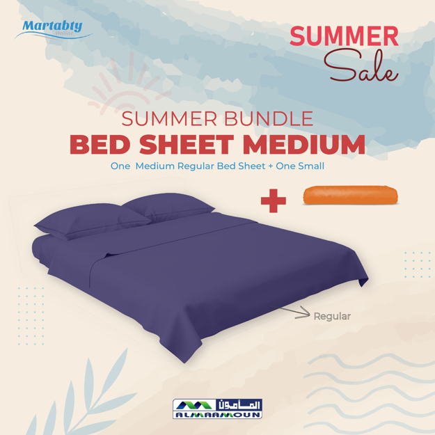 Picture of Medium Summer Bundle Regular Bed Sheet - Al Maamoun