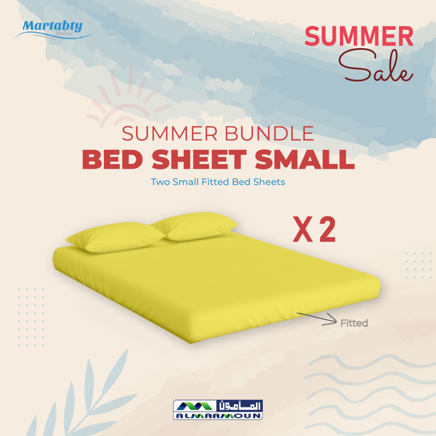 Picture of Small Summer Bundle Fitted Bed Sheet - Al Maamoun