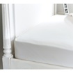 Picture of BedNHome Fitted bed sheet set- White 120 cm