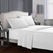 Picture of BedNHome Fitted bed sheet set- White 180 cm