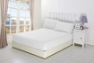 Picture of BedNHome Fitted bed sheet set- White 200 cm