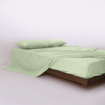 Picture of BedNHome Fitted bed sheet set- Green 200 cm