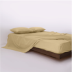 Picture of BedNHome Fitted bed sheet set- Tan 140 cm