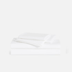 Picture of BedNHome Flat bed sheet set- White Double