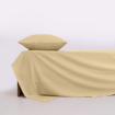 Picture of BedNHome Flat bed sheet set- Tan Single