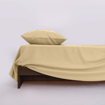 Picture of BedNHome Flat bed sheet set- Tan Single