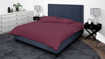 Picture of BedNHome Duvet cover set - Maroon Single