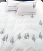 Picture of BedNHome Trees Embroidered Duvet Cover Set Double
