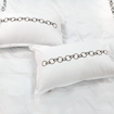 Picture of BedNHome Links Embroidered Duvet Cover Set Single